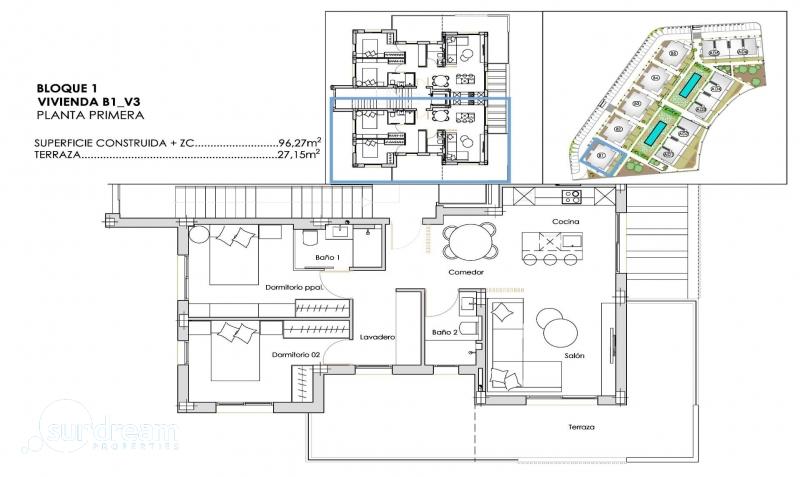 g_43524-14-14 Apartamento de 2 dormitorios a la venta en Santa Rosalia Lake and Life Resort