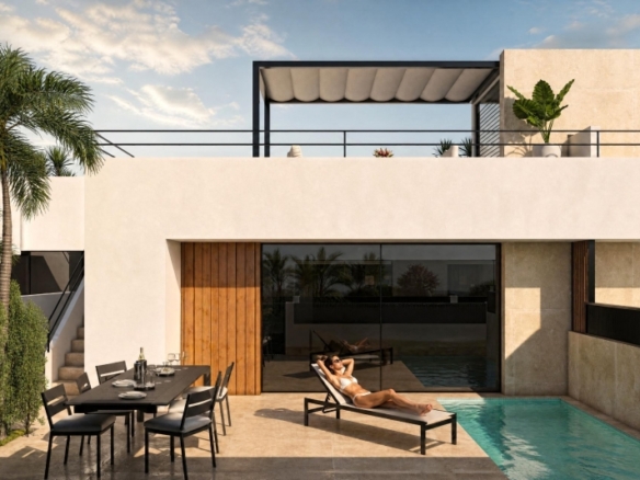 Villa adosada de nueva construcción con 3 domitorios en Condado de Alhama Golf Resort, Murcia
