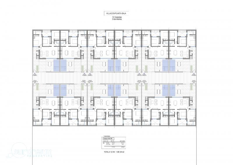 g_43532-2-5 Villa adosada de nueva construcción con 3 domitorios en Condado de Alhama Golf Resort, Murcia