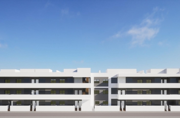 Apartamento de planta baja con 2 dormitorios a la venta en Benijófar(Alicante)
