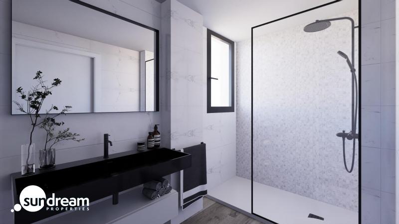 Apartamento de planta baja con 2 dormitorios y amplia terraza a 100 metros del mar en Jávea(Alicante)