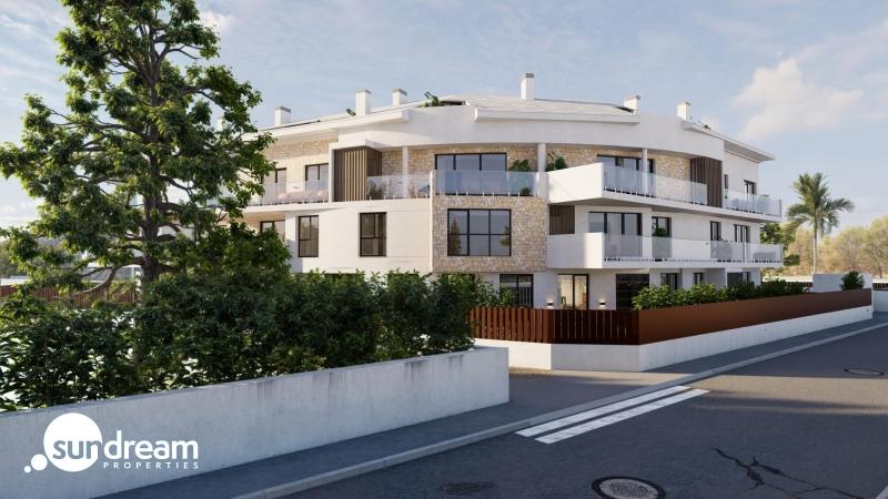 g_43543-8-17 Apartamento de planta baja con 2 dormitorios y amplia terraza a 100 metros del mar en Jávea(Alicante)