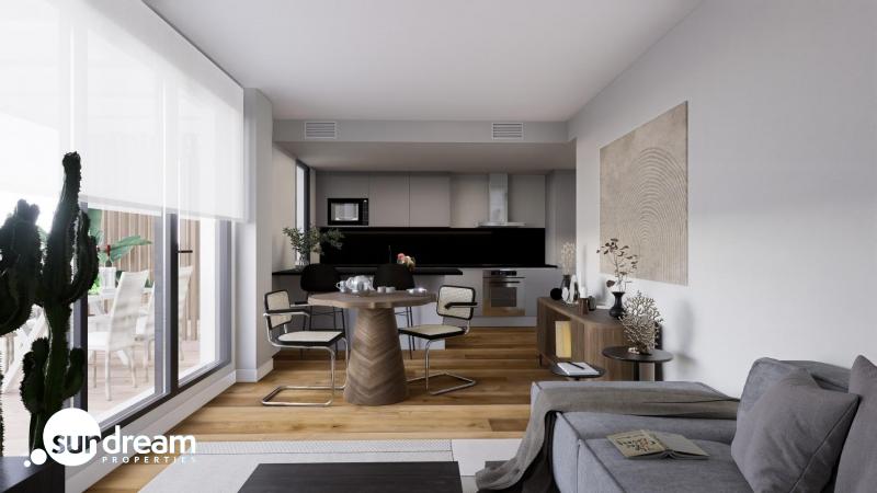 g_43543-8-6 Apartamento de planta baja con 2 dormitorios y amplia terraza a 100 metros del mar en Jávea(Alicante)