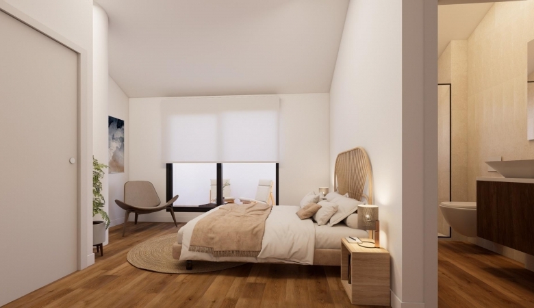 Apartamento de planta baja con 2 dormitorios y amplia terraza a 100 metros del mar en Jávea(Alicante)