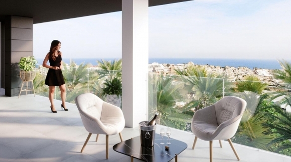 Ático en venta obra nueva con garaje en playa Torrevieja