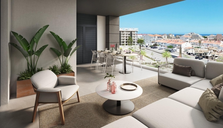 Ático en venta obra nueva con garaje en playa Torrevieja