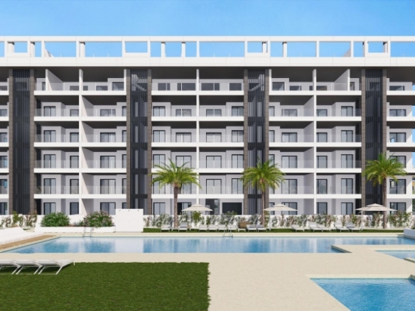 Ático en venta obra nueva con garaje en playa Torrevieja