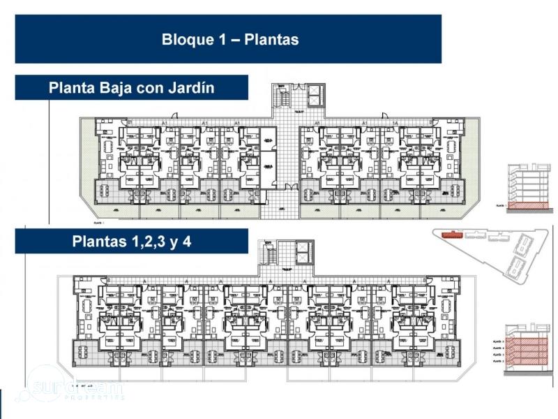 Ático en venta obra nueva con garaje en playa Torrevieja