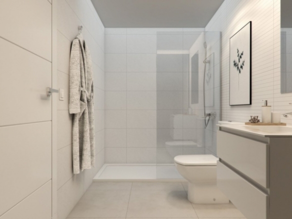 Ático en venta obra nueva con piscina en Campoamor