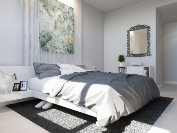 Ático en venta obra nueva con piscina en Campoamor
