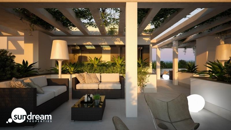 Ático en venta obra nueva con piscina en Campoamor