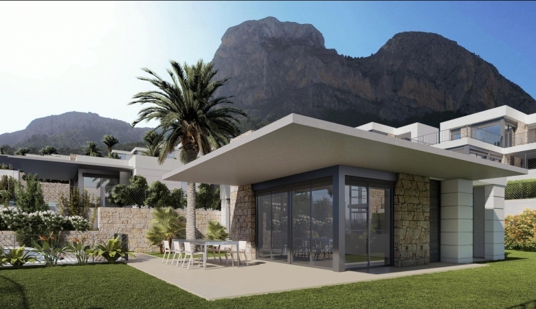 Chalet de obra nueva en venta en Polop Alicante