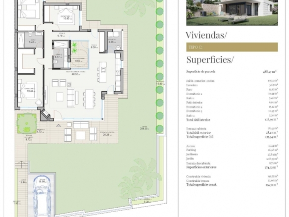 Chalet de obra nueva en venta en Polop Alicante