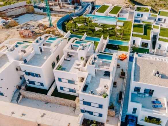 Apartamento de lujo con dos plantas en Ciudad Quesada – Rojales con vistas al mar.