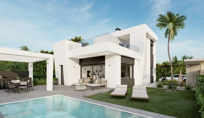 Villas Independientes a tan solo 900 metros del mar.