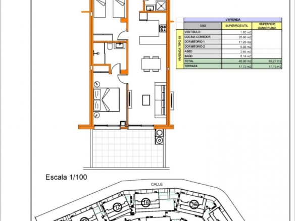 APARTAMENTO DE 2 DORMITORIOS CON VISTAS AL MAR EN XERESA(GANDÍA).