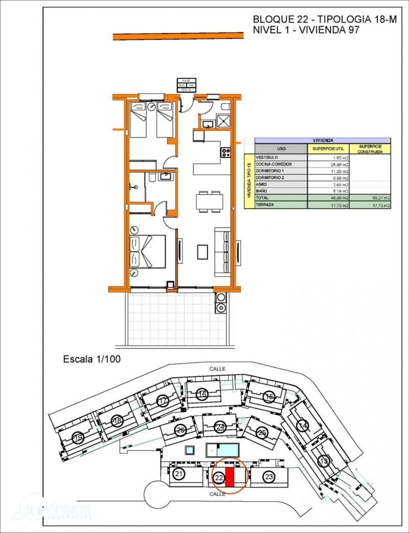 APARTAMENTO DE 2 DORMITORIOS CON VISTAS AL MAR EN XERESA(GANDÍA).