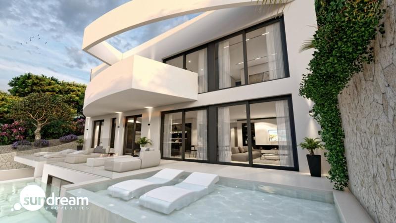 IMPRESIONANTE VILLA DE LUJO DE 4 DORM.DE NUEVA CONSTRUCCIÓN  EN ALTEA