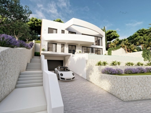 IMPRESIONANTE VILLA DE LUJO DE 4 DORM.DE NUEVA CONSTRUCCIÓN  EN ALTEA
