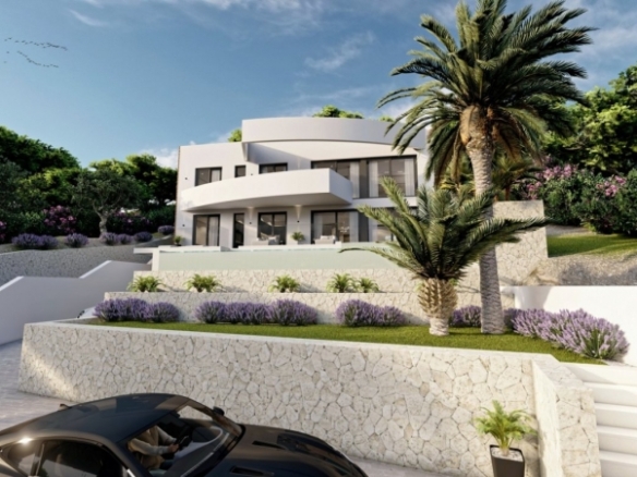 IMPRESIONANTE VILLA DE LUJO DE 4 DORM.DE NUEVA CONSTRUCCIÓN  EN ALTEA
