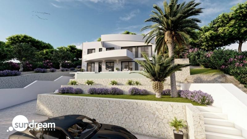 IMPRESIONANTE VILLA DE LUJO DE 4 DORM.DE NUEVA CONSTRUCCIÓN  EN ALTEA