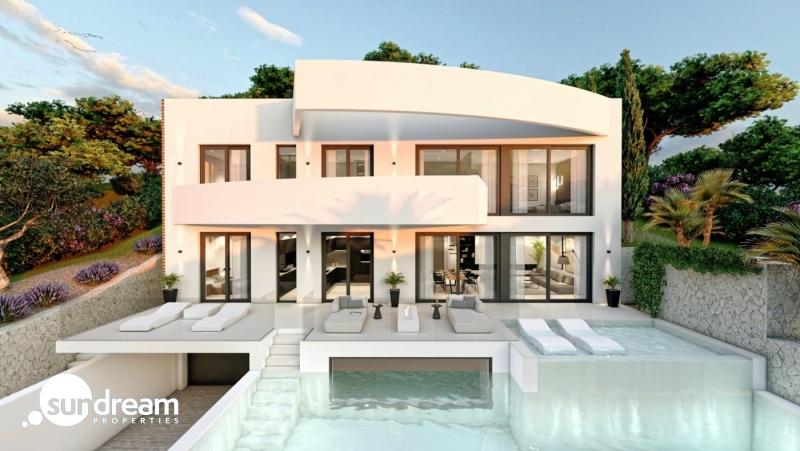 IMPRESIONANTE VILLA DE LUJO DE 4 DORM.DE NUEVA CONSTRUCCIÓN  EN ALTEA