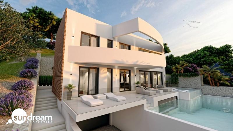 IMPRESIONANTE VILLA DE LUJO DE 4 DORM.DE NUEVA CONSTRUCCIÓN  EN ALTEA