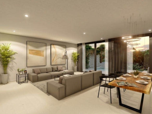 IMPRESIONANTE VILLA DE LUJO DE 4 DORM.DE NUEVA CONSTRUCCIÓN  EN ALTEA