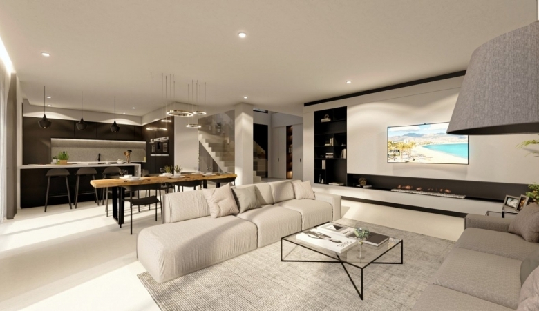 IMPRESIONANTE VILLA DE LUJO DE 4 DORM.DE NUEVA CONSTRUCCIÓN  EN ALTEA