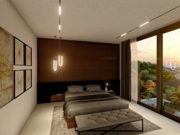 IMPRESIONANTE VILLA DE LUJO DE 4 DORM.DE NUEVA CONSTRUCCIÓN  EN ALTEA