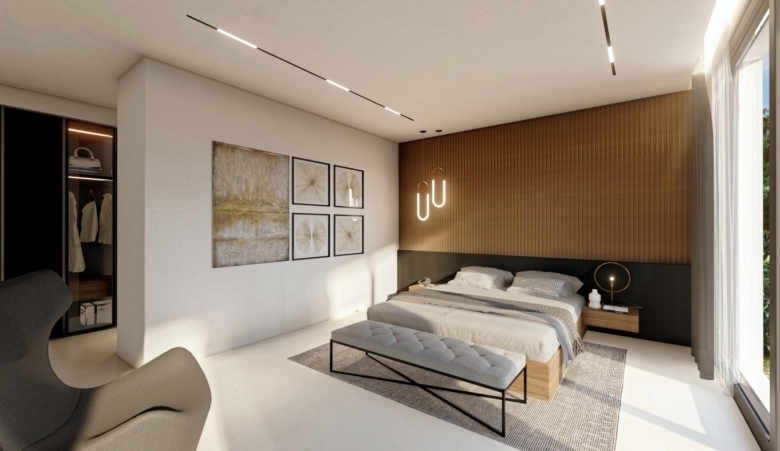 IMPRESIONANTE VILLA DE LUJO DE 4 DORM.DE NUEVA CONSTRUCCIÓN  EN ALTEA