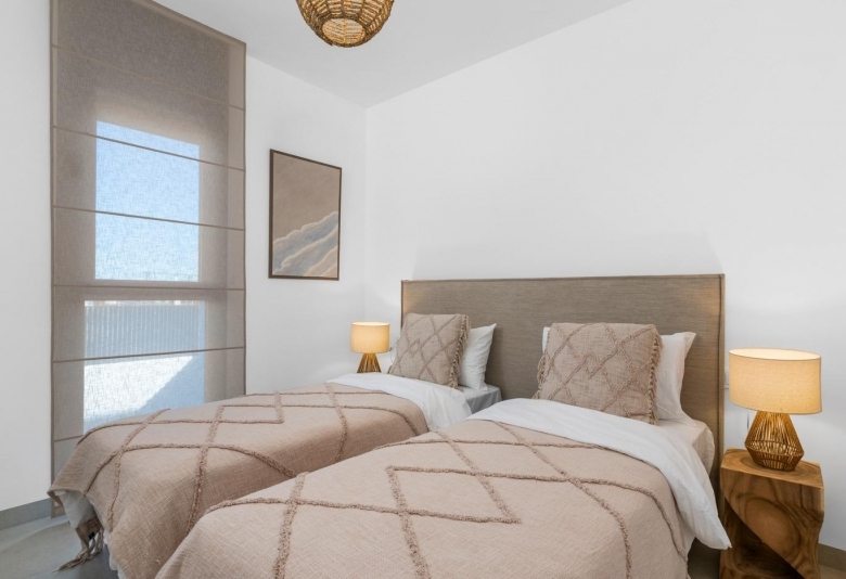 Ático de 2 dormitorios con solarium privado en Mar de Cristal(Cartagena)