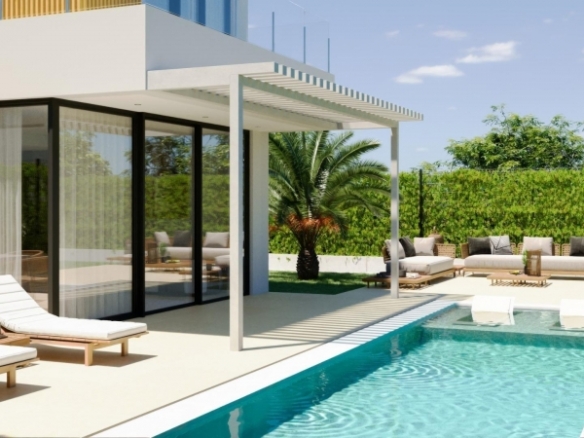 MAGNIFICA VILLA DE 3 DORM. DE NUEVA CONSTRUCCIÓN EN FINESTRAT