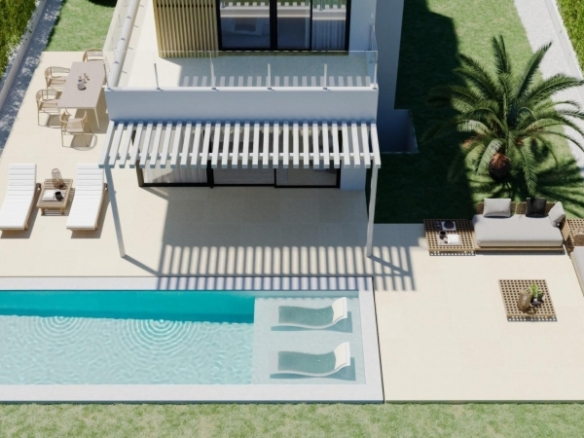 MAGNIFICA VILLA DE 3 DORM. DE NUEVA CONSTRUCCIÓN EN FINESTRAT