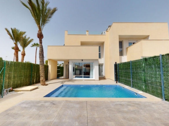 VILLAS DE OBRA NUEVA EN LOS URRUTIAS, MURCIA