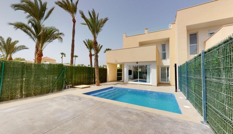 VILLAS DE OBRA NUEVA EN LOS URRUTIAS, MURCIA