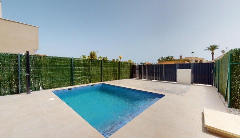 VILLAS DE OBRA NUEVA EN LOS URRUTIAS, MURCIA
