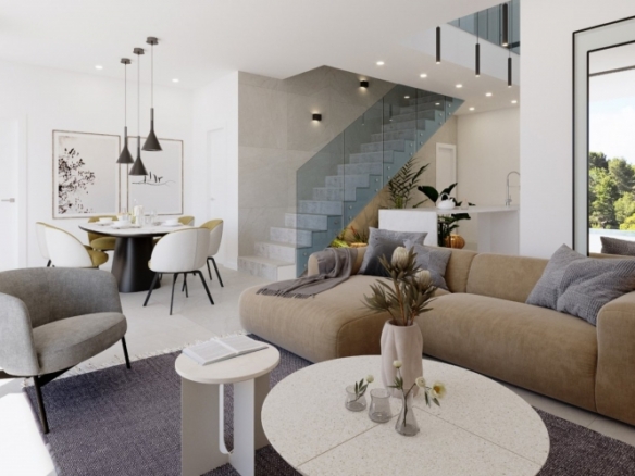 VILLAS DE OBRA NUEVA EN BALCON DE FINESTRAT