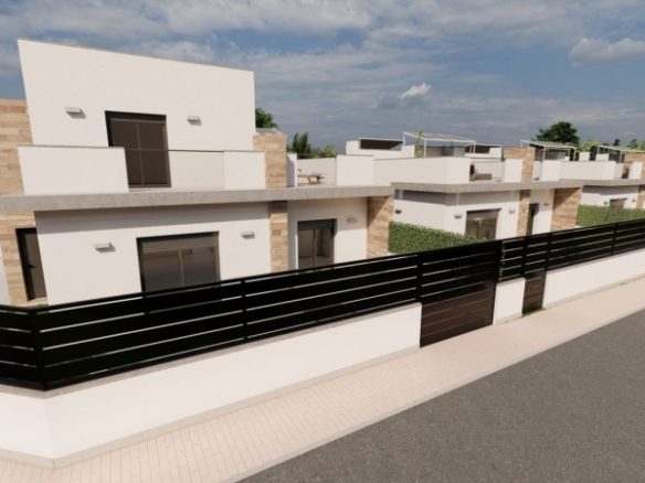 VILLAS PAREADAS LLAVE EN MANO DE OBRA NUEVA EN ROLDAN