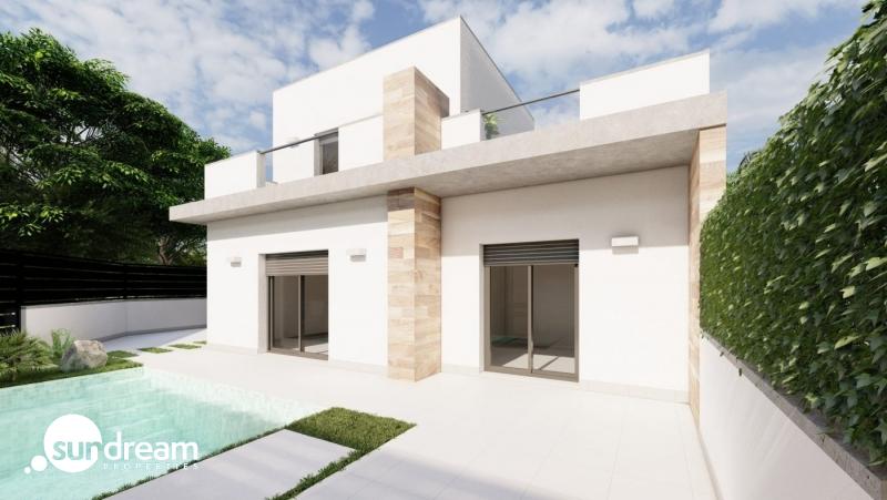 VILLAS PAREADAS LLAVE EN MANO DE OBRA NUEVA EN ROLDAN