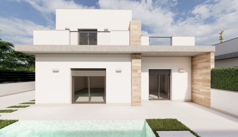 VILLAS PAREADAS LLAVE EN MANO DE OBRA NUEVA EN ROLDAN