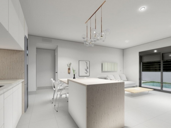 VILLAS PAREADAS LLAVE EN MANO DE OBRA NUEVA EN ROLDAN
