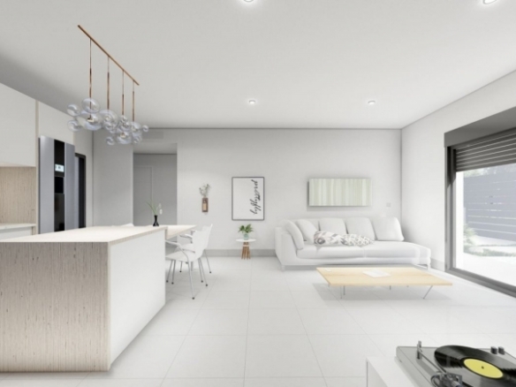 VILLAS PAREADAS LLAVE EN MANO DE OBRA NUEVA EN ROLDAN