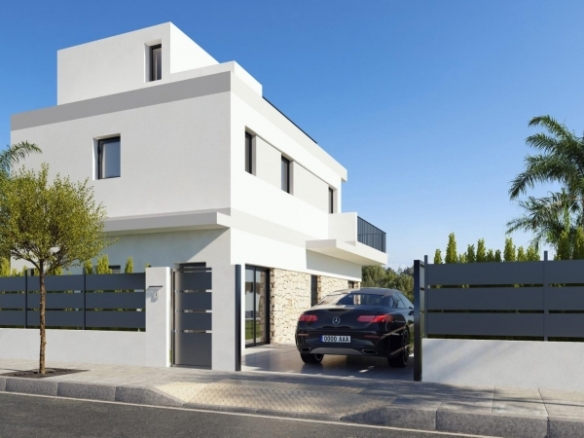 VILLA INDEPENDIENTE CON SÓTANO DE NUEVA CONSTRUCCIÓN EN SAN MIGUEL DE SALINAS