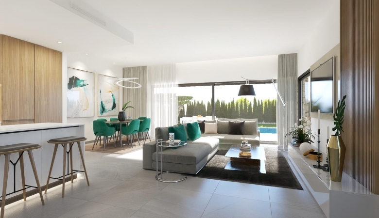 VILLA INDEPENDIENTE CON SÓTANO DE NUEVA CONSTRUCCIÓN EN SAN MIGUEL DE SALINAS