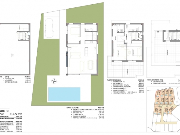 VILLA INDEPENDIENTE CON SÓTANO DE NUEVA CONSTRUCCIÓN EN SAN MIGUEL DE SALINAS