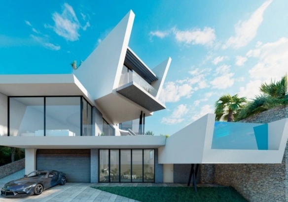 VILLA DE LUJO DE OBRA NUEVA EN CAMPOAMOR.