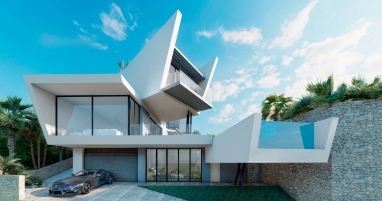 VILLA DE LUJO DE OBRA NUEVA EN CAMPOAMOR.
