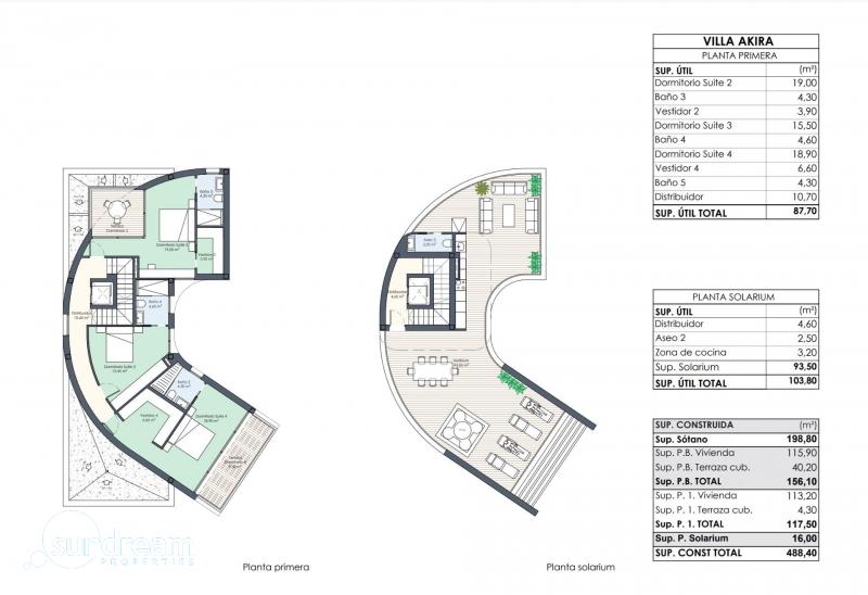 VILLA DE LUJO DE OBRA NUEVA EN CAMPOAMOR.