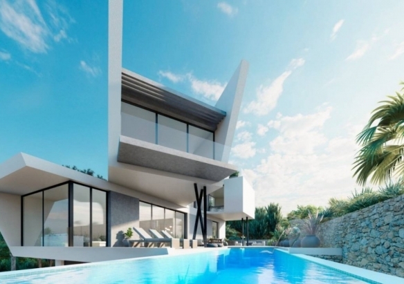 VILLA DE LUJO DE OBRA NUEVA EN CAMPOAMOR.